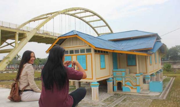 Rumah Singgah Sultan di Tepian Sungai Siak Pekanbaru Mulai Diminati Turis Asing
