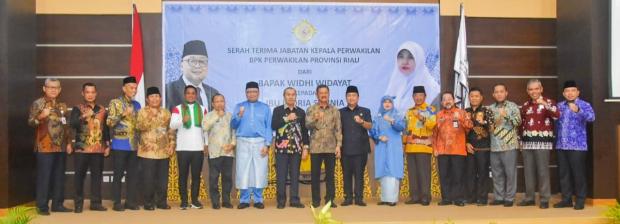 Indria Syzinia Jabat Kepala BPK Perwakilan Riau, Bupati Bengkalis Ucapkan Tahniah