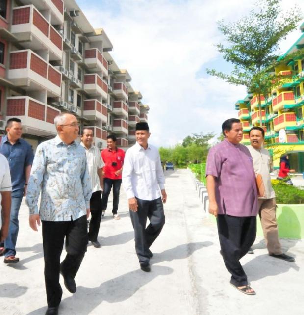 Tahun 2018 Jadi Embarkasi Haji Antara, Rusunawa di Belakang Gedung DPRD Riau Pelu Dilengkapi Fasilitas Ini
