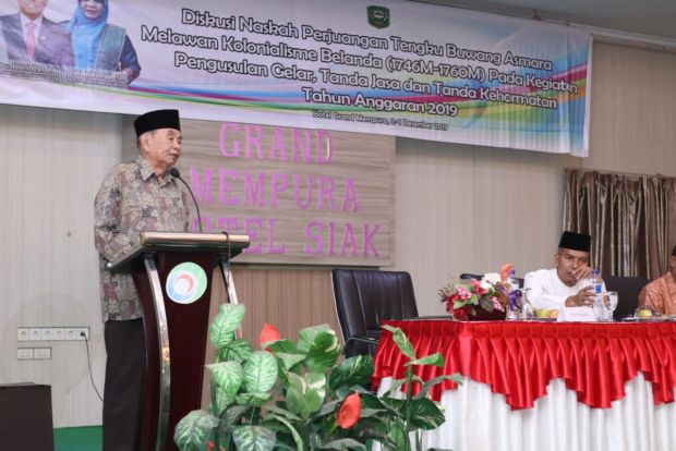 Tengku Buwang Asmara, Pejuang dari Kabupaten Siak Diusulkan Jadi Pahlawan Nasional