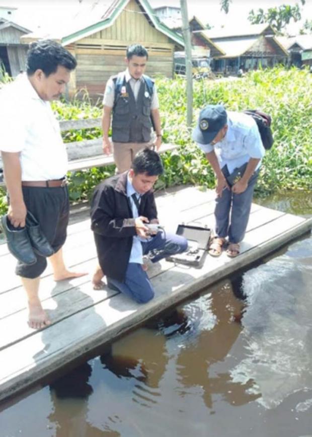 Dimintai Tanggapan soal Hasil Uji Lab Ikan Mati di Sungai Kampar, Kadis Perikanan Pelalawan Bungkam