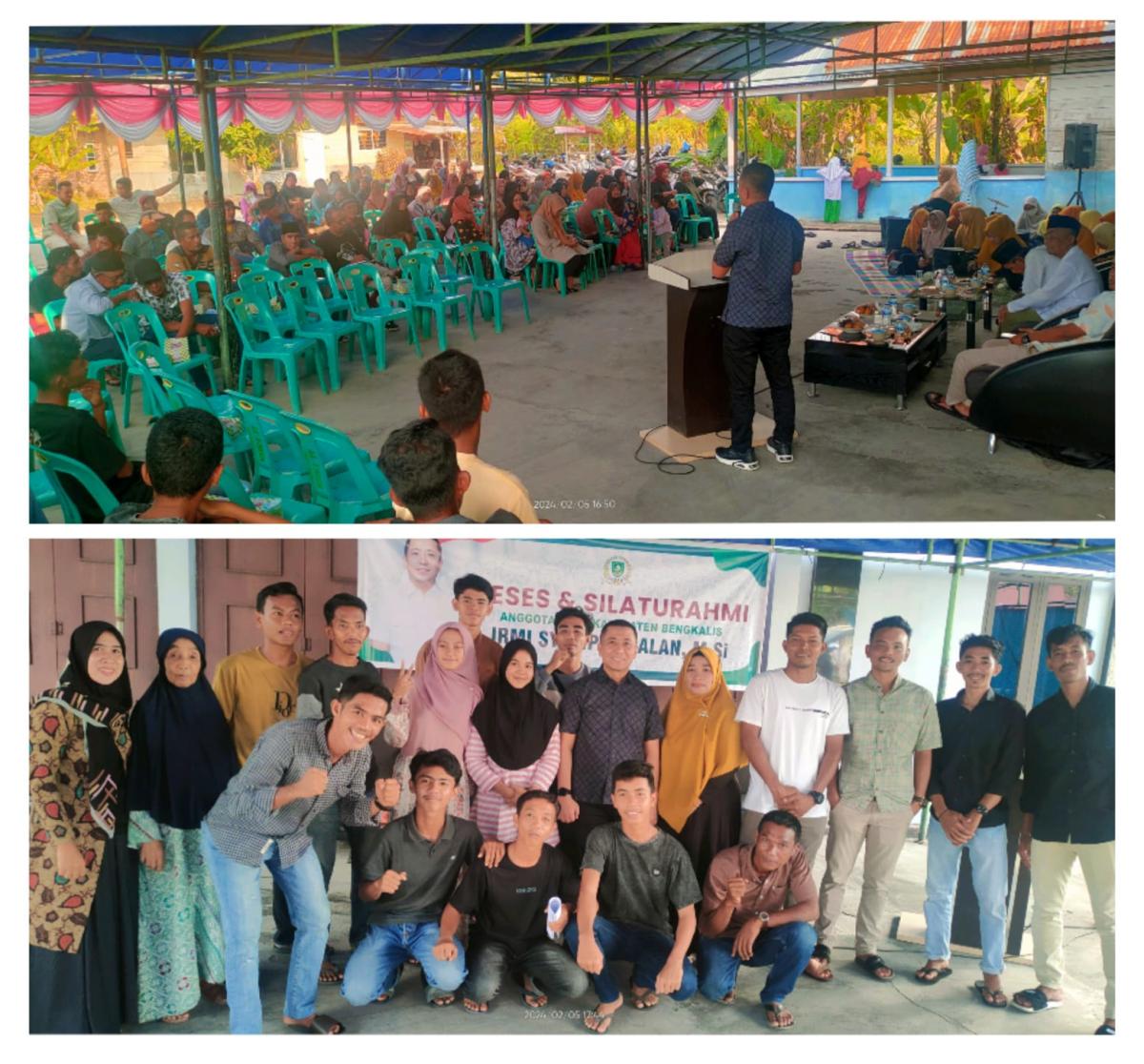 Sapa Konstituen dari Dua Desa, Begini Suasana Reses Anggota DPRD Bengkalis Riau Irmi Syakip Arsalan