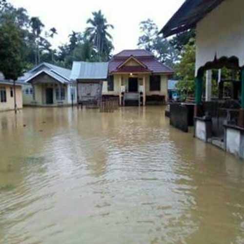 Curah Hujan Tinggi, 6.329 Rumah Terendam Banjir di Kuantan Singingi