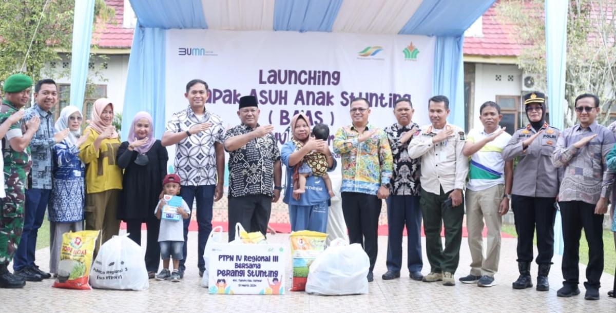 Pj Sekda Kampar <i>Launching</i> BAAS se-Kecamatan Tapung