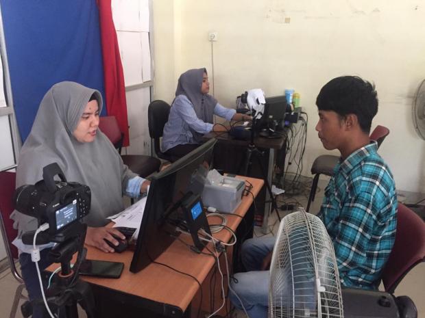 Jelang Pemilu 2019, Disdukcapil Siak Tetap Layani Warga Rekam E-KTP di Hari Libur