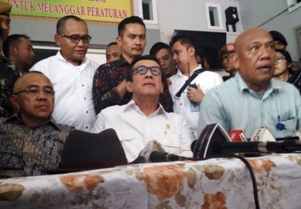 Setelah Kepala Rutan Dicopot, Jabatan Kakanwil Kemenkumham Riau Juga Terancam Imbas Menteri Yasonna Marah Besar Dengar Kelakuan Bawahannya di Rutan Sialangbungkuk