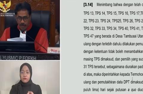 MK Perintahkan Pemilu Ulang DPRD Provinsi Riau di 31 TPS Area Perkebunan di Rokan Hulu