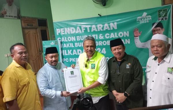 Mantan Bupati Kampar Catur Sugeng Susanto Daftar Cawabup di PKB Grobogan Jateng