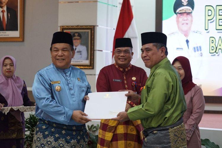 <b>Inilah Pesan Pj Gubernur Riau kepada PNS yang Masuki Masa Pensiun</b>