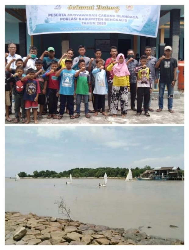 Cabor Layar Riau Cuma Ada di Bengkalis, tapi Bangunan Tahun 2011 Milik Pemprov Riau Mulai Rusak