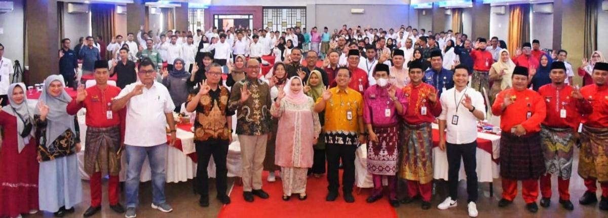 Upaya Rebut Loker, Pemkab Bengkalis Taja Pelatihan Seusai Kompetensi Jurusan Bagi Tenaga Kerja