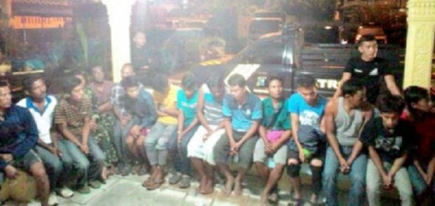 Polres Rohul Tangkap 16 Orang yang Lakukan Pungli di Jalan dan Bikin Resah Pengguna Jalan