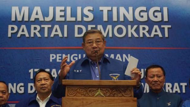 SBY Umumkan Firdaus-Rusli Effendi sebagai Cagub-Cawagub yang Didukung Demokrat di Pilkada Riau 2018