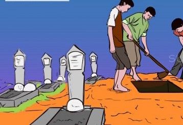Tukang Gali Kubur di Dumai Pukul Pengurus Taman Pemakaman dengan Cangkul karena Minta Naik Gaji tapi Ditolak