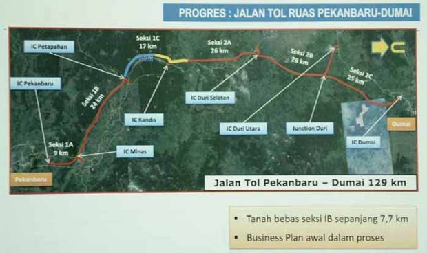 Pemprov Riau Sudah Bentuk Panitia, Groundbreaking Tol Pekanbaru - Dumai Dijadwalkan Antara 16 - 19 Mei