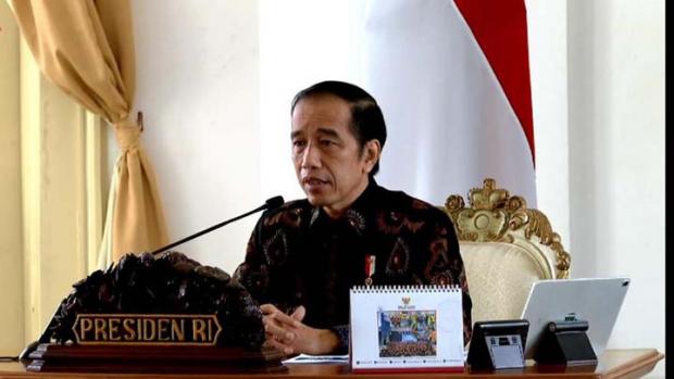Presiden Jokowi Minta Mendagri & Polri Tegas soal Protokol Corona