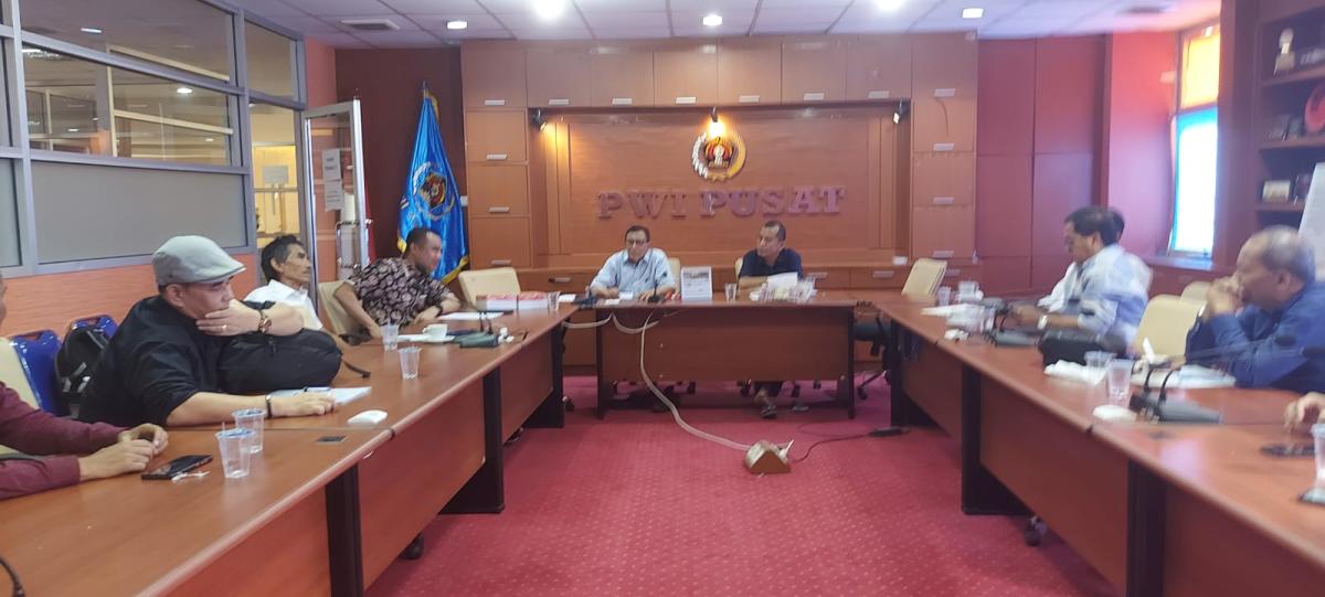 Hendry Ch Bangun Umumkan Kepengurusan PWI Pusat Periode 2023–2028, Sayid Iskandarsyah Dipilih Jadi Sekjen