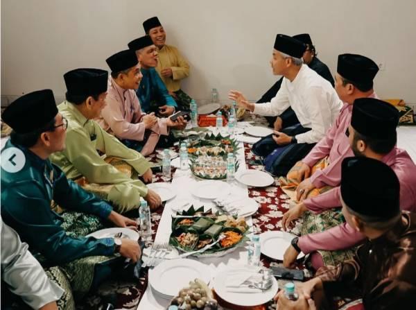 Ganjar Pranowo Sampaikan Ucapan Terima Kasih kepada Lembaga Adat Melayu Riau