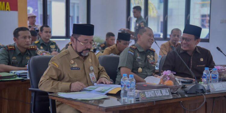 Ketua DPRD Bengkalis Ikuti Rakornis TMMD ke-118