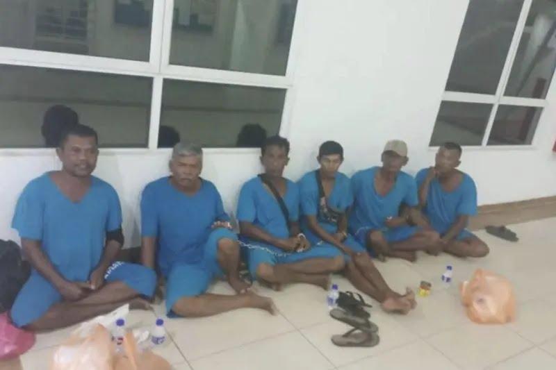Lewati Batas Wilayah Negara, 6 Nelayan Tradisional Indonesia Diamankan Petugas Angkatan Laut Malaysia