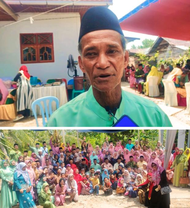 Enam Rumpun 2 Negara Cucu Cicit Awaluddin, Gelar Silaturahmi Perdana di Bengkalis