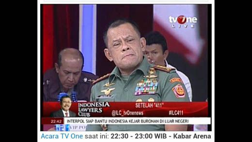 Sikapi Demo 4 November, Panglima TNI Jenderal Gatot Nurmantyo: Saya Lebih Baik Jadi Tumbal Bhinneka Tunggal Ika daripada Jadi Presiden