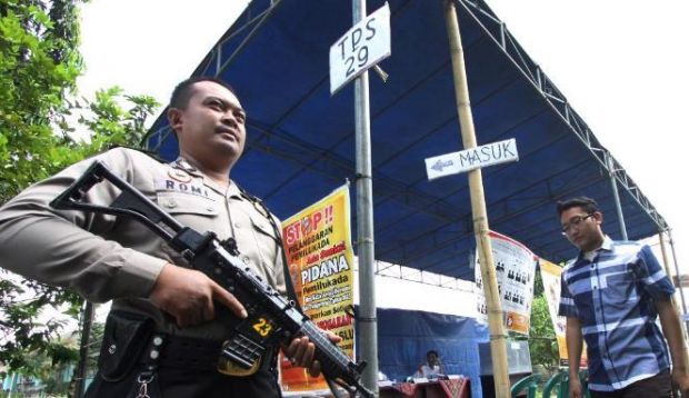10.231 Polisi Amankan Pilkada Serentak di Riau