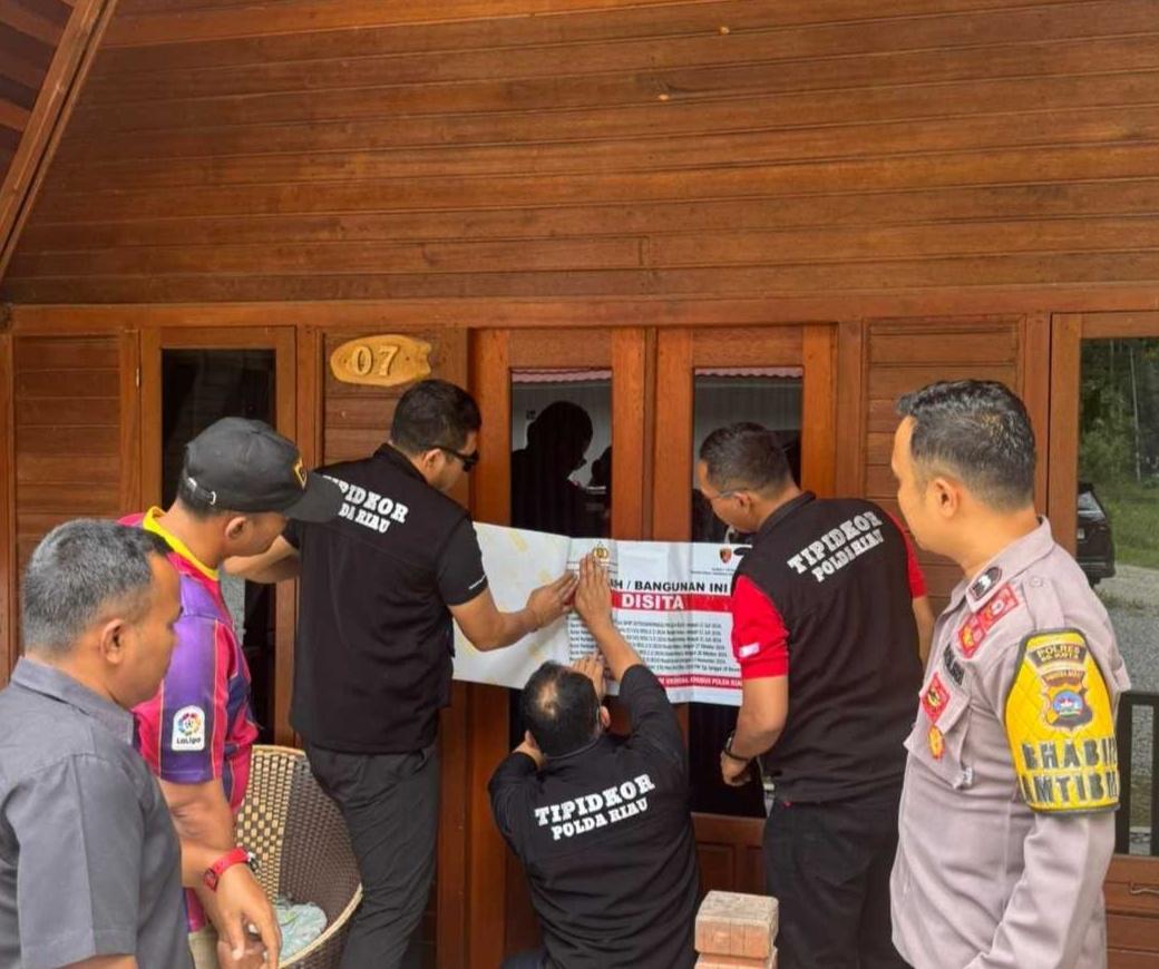 <b>Pengembangan Kasus SSPD Diduga Fiktif di Setwan Riau, Polda Sita Lahan Seluas 1.206 Meter Persegi Terdapat 11 Unit Homestay di Sumbar</b>