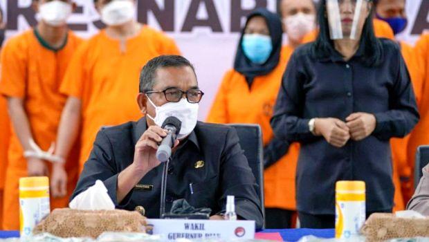 Wagubri Apresiasi Kapolda Riau, Belum Masuk Rumah Dinas Sudah Ungkap Peredaran Narkoba