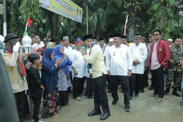 Wabup Asahan Dampingi Wagub Sumut Resmikan Masjid Musyahadah Kecamatan Rahuning