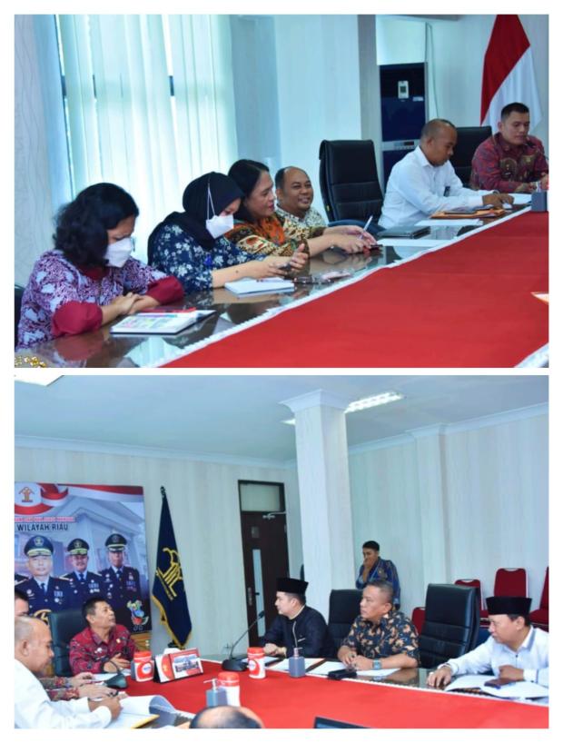 Bapemperda DPRD Bengkalis Bahas Prolegda bersama Kanwil Kemenkumham Riau