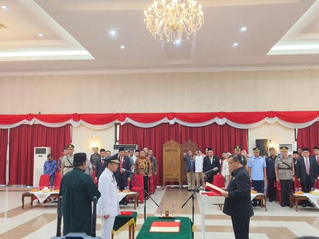 <b>Erisman Yahya Dilantik Menjadi Penjabat Bupati Indragiri Hilir</b>