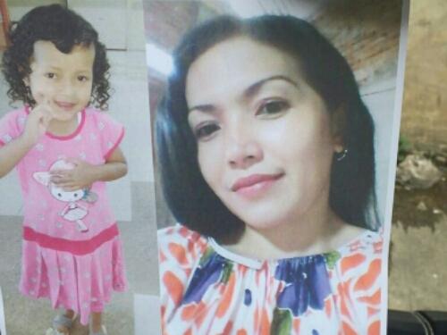 Ibu Muda Cantik dan Anaknya Berusia 5 Tahun di Mandau Dilaporkan Hilang