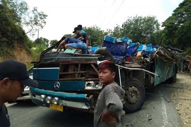 Kecelakaan Bus PMTOH di Kuantan Singingi yang Tewaskan 6 Penumpang Diduga karena Rem Bus Blong, Ini Kronologinya