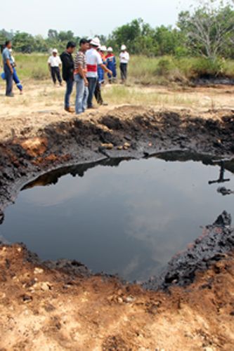 Selama Bertahun-tahun, Ratusan Hektar Lahan Warga Kandis Siak Diduga Tercemar Limbah Minyak Mentah PT Chevron
