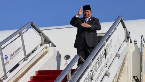 <b>Setelah Selesai di China, Presiden Prabowo Lanjutkan Perjalanan Kenegaraan ke AS</b>