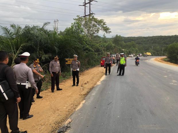 Demi Kenyamanan Pemudik, Polisi Siak Siapkan ”Tim Ganjal” di Jalan Lintas Menuju Sumut
