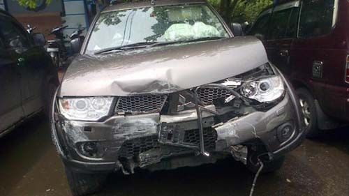 Mobil Mitsubishi Pajero BM 33 JM Milik Kepala Desa Pekalongan Inhil Makan Korban, Ibu 2 Anak Tewas Tertabrak