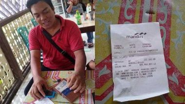 PotretNews.com Nasabah Bank Mandiri Pangkalankerinci Ini Kaget, Setor Rp 250 Ribu Isi Rekeningnya Mendadak ”Gendut” Jadi Rp 100 Triliun