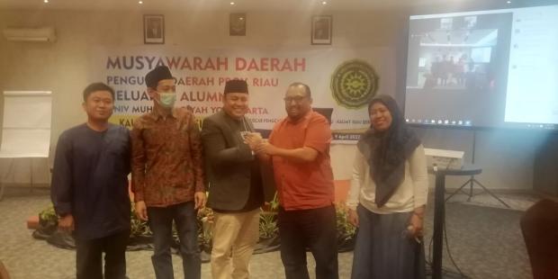 Imustian, Anggota DPRD Pelalawan Dipercaya Nakhodai KAUMY Riau 2022-2026
