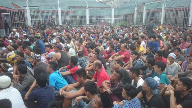 [UPDATE] Kendati <i>Overcrowded</i>, 81 Warga Binaan Rutan Siak Tetap Dipindahkan ke Lapas Bangkinang Kampar