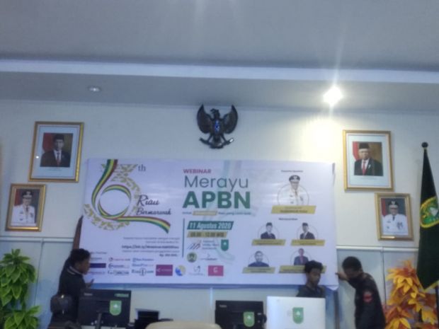 Animo Tinggi, 435 Peserta Ikut Webinar ”Merayu APBN” Tajaan AMSI Riau