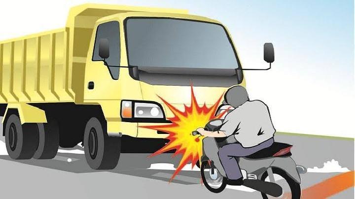<b>Dilindas Dump Truck, Warga Kelapapati Bengkalis Tewas Mengenaskan</b>