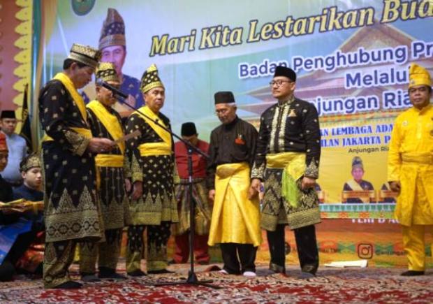 Pengurus LAMR BP Jakarta Dikukuhkan, Ini Pesan Datuk Seri Setia Amanah!