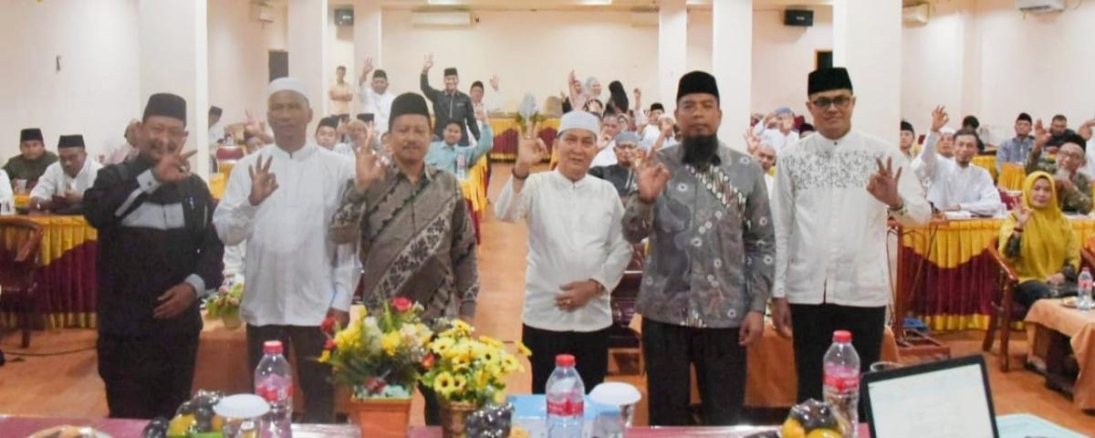 Bupati Bengkalis Titipkan 416 Calon Haji kepada TPHD, Karu, dan Karom agar Dibimbing dari Mulai Berangkat sampai Pulang