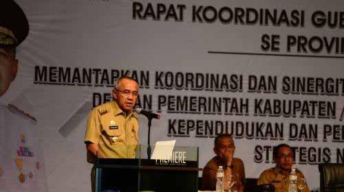 Gubernur Andi Rachman Tak Masalahkan 8 Bupati dan Wali Kota di Riau Tidak Hadiri Rakor Penyelesaian Tapal Batas dan Politik, tapi kalau Sering-sering…