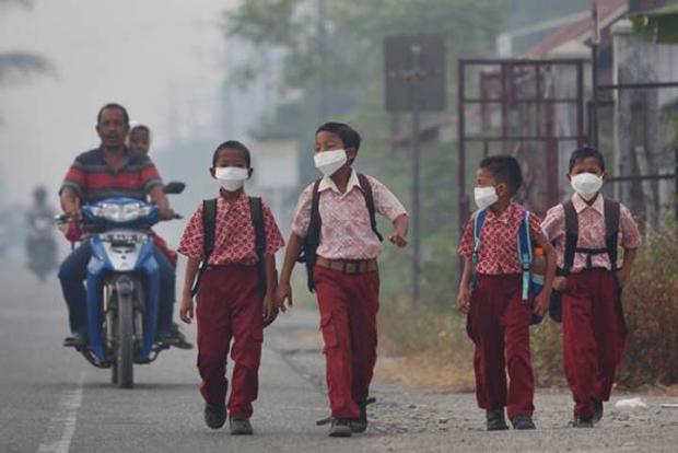 Versi Walhi, Sudah 47 Ribu Warga Riau Kena ISPA akibat Kabut Asap