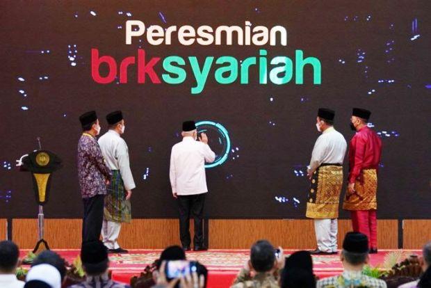 Wapres RI Resmikan Bank Riau Kepri Jadi BRK Syariah