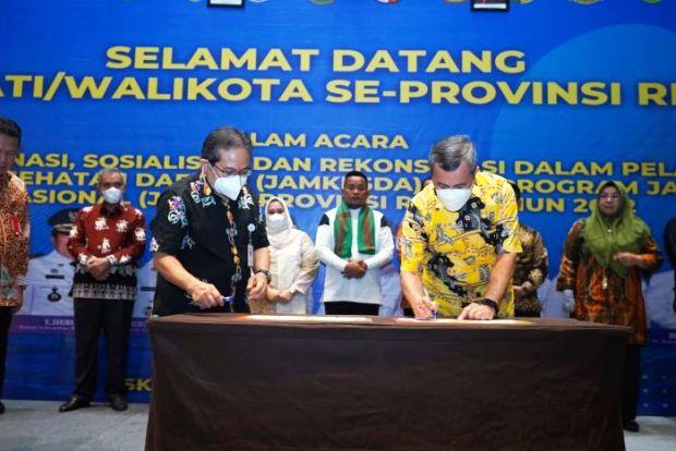 Pemprov Riau Alokasikan Rp 204 M Untuk Jaminan Kesehatan, Gubri Harap Pelayanan Lebih Sempurna
