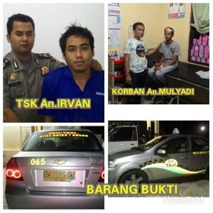 Bak Film Action Hollywood, Polisi Kejar-kejaran dengan Mahasiswa Asal Sumsel Pembajak Mobil ”Riau Taxi”